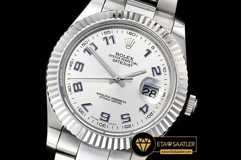 R2DJ0204I - DJ2 41mm Oyst Flt SSSS Silver Num BP A3136 Mod 01.jpg modelleri R2DJ0204I - DJ2 41mm Oyst Flt SSSS Silver Num BP A3136 Mod - 01.jpg